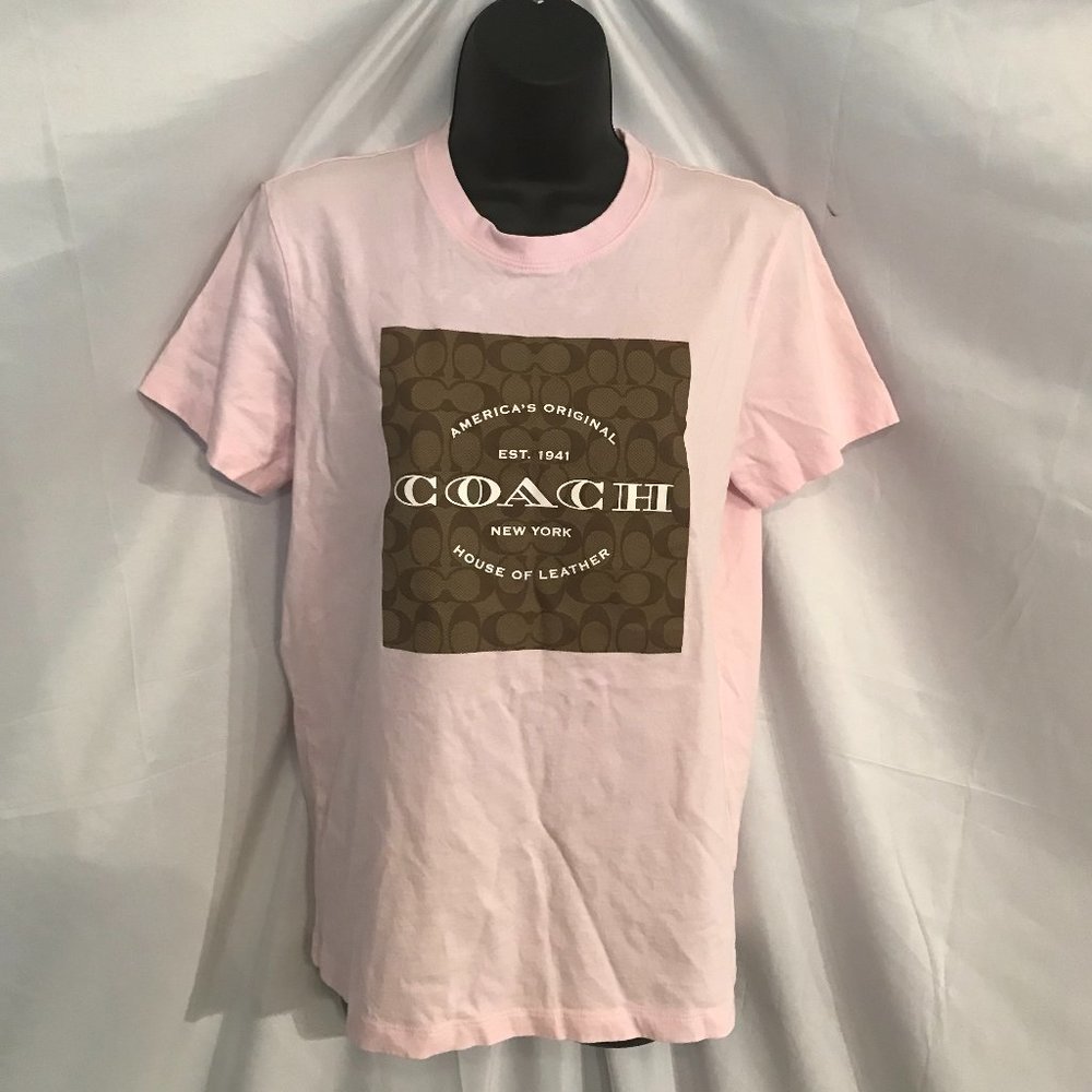 Coach America's Original New York House Of Leather Activewear Tee Shirt #108